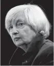  ?? REUTERS ?? U.S. Treasury Secretary Janet Yellen, a former Federal Reserve chair, is urging the adoption of a minimum global corporate tax.