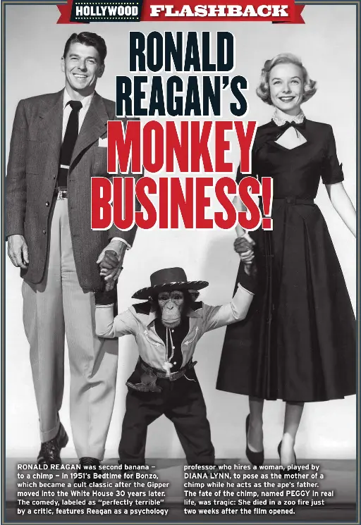 RONALD REAGAN’S MONKEY BUSINESS! - PressReader