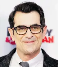  ?? CAROLINE MCCREDIE/ GETTY IMAGES ?? Ty Burrell, who plays Phil on Modern Family, brings a “lovable quality” to voicing Mr. Peabody, the film’s director says.