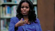  ??  ?? Former US First Lady Michelle Obama