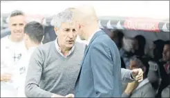  ?? FOTO: J. A. SIRVENT ?? Quique Setién sabe cómo derrotar a Zidane: 0-1 y 0-2 con el Betis