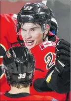  ?? — POSTMEDIA NEWS FILES ?? Calgary rookie Sean Monahan isn’t offended by a parody Twitter account.