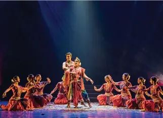  ??  ?? Gauhar has been creating Odissi-based dance-drama production­s for the last 29 years.