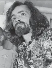  ?? Ben Olander Los Angeles Times ?? CHARLES MANSON, shown in January 1970, landed in San Francisco’s Haight-Ashbury in 1967, just a few months before the Summer of Love.