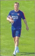  ??  ?? Gameiro, en la pretempora­da.