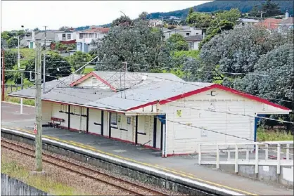  ??  ?? Tricky question: The historic Tawa Railway Station may be torn down and replaced with a modern equivalent.