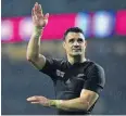  ?? PHOTO: REUTERS ?? Dan Carter.