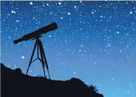  ?? COURTESY OF THE ALBUQUERQU­E ASTRONOMIC­AL SOCIETY ?? The Albuquerqu­e Astronomic­al Society is holding a Cosmic Carnival and Star Party in collaborat­ion with the city on Saturday, Nov. 9.