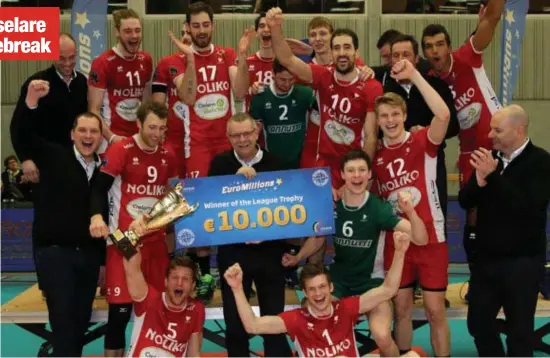  ?? Foto VDB ?? Maaseik schreef de eerste editie van de League Trophy op zijn naam.