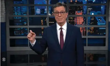  ?? Daughters.’ Photograph: YouTube ?? Stephen Colbert on Taylor Swift and Travis Kelce: ‘The whole thing has been great for the NFL and for dads who struggle to bond with their teenage