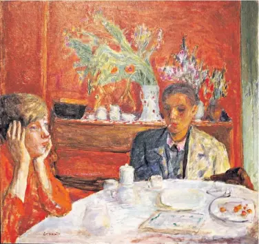  ?? A Sobremesa (1921): na intimidade da pintura de Pierre Bonnard. ??