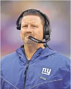  ?? DANNY WILD/USA TODAY SPORTS ?? New York Giants coach Ben McAdoo’s offense hasn’t been effective during the team’s 2-9 start.