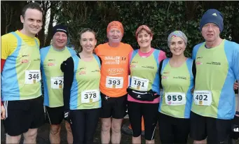  ?? Photo by John Tarrant ?? Kanturk Road Runners in Newmarket for the Duhallow 10 Mile Road Race.