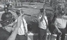  ??  ?? During the ceremony, Mayor John “Jack” Seiler vowed to do more to help veterans transition back to civilian life.