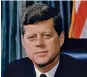  ??  ?? John F. Kennedy