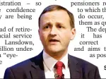  ?? ?? Shocked...Sir Steve Webb