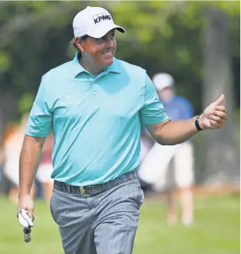  ?? CHRISTOPHE­R HANEWINCKE­L, USA TODAY SPORTS ?? Phil Mickelson plans to skip the U. S. Open because of his daughter’s high school graduation.