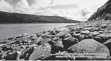  ?? — Reuters photo ?? The Yukon River is seen in Alaska in this undated handout photo courtesy of the US Fish and Wildlife Service.