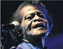  ?? PHOTO: REUTERS ?? Resting in peace? US singer the late James Brown performs in Zagreb in 2006.