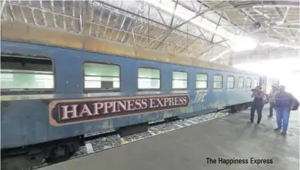  ??  ?? The Happiness Express