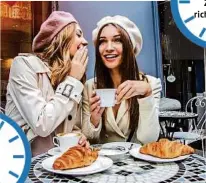  ??  ?? Marie-Antoinette brachte
auch die Kaffeehaus­kultur nach Paris, das Croissant stammt vom Kipferl ab