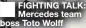  ?? ?? FIGHTING TALK: Mercedes team boss Toto Wolff