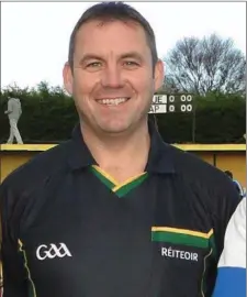  ??  ?? Kiltegan native Ray Byrne will take charge of the Kilkenny Senor hurling final between Ballyhale Shamrocks and Dicksboror this Sunday at 2.30pm in Nolan Park.