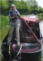  ??  ?? “I’m free!” Mrs ‘Towed’ after we had released the towline, having pulled The Boat off the mud.