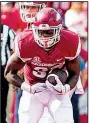  ?? Special to the NWA Democrat-Gazette/ DAVID J. BEACH ?? David Williams is averaging 4.7 yards per carry and leads Arkansas with five touchdowns this season.