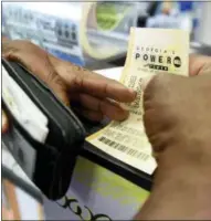  ?? ASSOCIATED PRESS ?? The Powerball lottery jackpot is expected to be over $650 million by Wednesday.