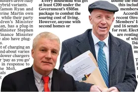 ?? ?? landlords: Johnny Guirke, left, and Michael Healy-Rae