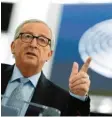  ?? Foto: dpa ?? EU-Kommission­schef Jean-Claude Juncker: „Das Risiko ist sehr real.“