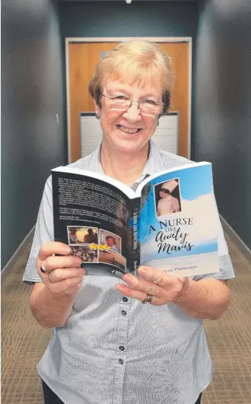  ?? Picture: JUSTIN BRIERTY ?? HEALTHY OUTLOOK: Denise Petersen at the launch of her memoir recounts her 50-plus years career and took her 11 years to write. A Nurse Like Aunty Mavis, which