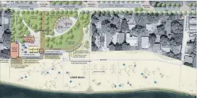  ?? TOWN OF FORT ERIE FILE ILLUSTRATI­ON ?? Bay Beach is to undergo about $3 million in upgrades.