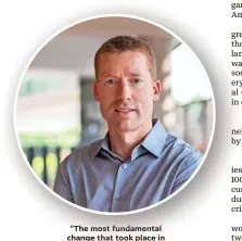  ?? PATRICK SHARKEY ?? "The most fundamenta­l change that took place inU.S. cities was the transforma­tion of public spaces," writes Patrick Sharkey in his new book, "Uneasy Peace." Sharkey is a professor at NewYork University.