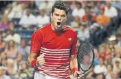  ??  ?? Milos Raonic’s status as the top man in Canadian tennis is under challenge from 19-year-old Denis Shapovalov, but Raonic isn’t ready to cede his position to the younger athlete.