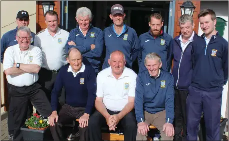  ??  ?? The Castleisla­nd team that won the Jimmy Bruen Shield West Munster Area Final