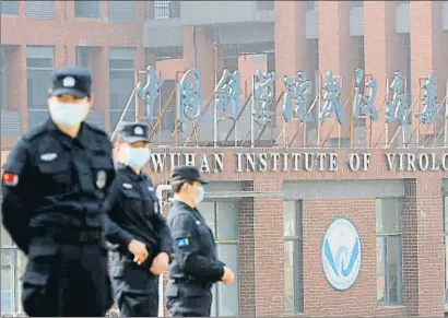  ?? THOMAS PETER / REUTERS ?? Una imatge de l’Institut de Virologia de Wuhan, en el centre de la polèmica