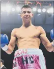  ??  ?? TITLE PROSPECT Lucas Ballingall has won 13 of his 14 profession­al fights