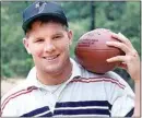  ?? ATLANTA JOURNAL-CONSTITUTI­ON, FILE ?? Brett Favre, drafted by the Atlanta Falcons, at his home in Mississipp­i, April 30, 1991.