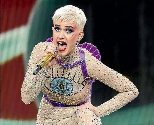  ?? IAN GAVAN ?? ‘‘America doesn’t need another star. They need a real legit American Idol,’’ believes the reality show’s new judge Katy Perry.