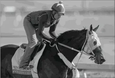  ?? BARBARA D. LIVINGSTON ?? Curlin’s Approval has not raced since a fifth-place finish in the Grade 3 Royal Delta on Feb. 19.