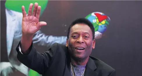  ?? FOTO: JAM MEDIA ?? Edson Arantes do Nascimient­o, “Pelé”.