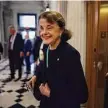  ?? Chip Somodevill­a/Getty Images ?? Former San Francisco mayor Dianne Feinstein has served in the U.S. Senate since 1992.