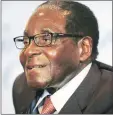  ??  ?? President Mugabe