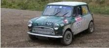  ?? ?? Terry Cree and Richard Shores prevailed in their Mini