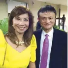  ??  ?? The author with Alibaba’s Jack Ma.