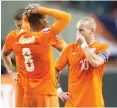  ?? (Reuters) ?? THE NETHERLAND­S – third at last year’s World Cup in Brazil – failed to reach the European Championsh­ip for the first time since 1984 with its 3-2 loss to the Czech Republic on Tuesday night.