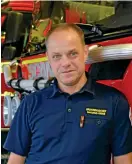  ?? ARKIVBILD: ISABEL BARK ?? Magnus Åman, räddningsc­hef i Hylte kommun, är förberedd på att snösmältni­ngen kan leda till översvämni­ngar.