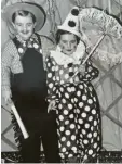  ?? Foto: Dellantoni­o ?? Christa Dellantoni­o und ihr Bruder Hel‰ mut im Jahr 1955.